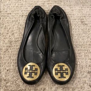 Ballet flats. Worn. Decent condition.